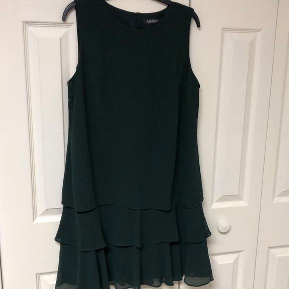 Ralph Lauren Dresses & Skirts - Forest green sleeveless dress.